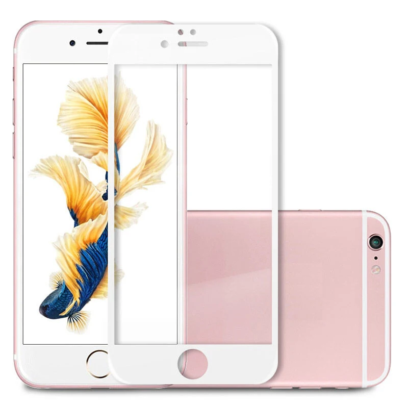 

Full Covered Tempered Glass Front Screen Protector Film For Apple IPhone 6 6S OU