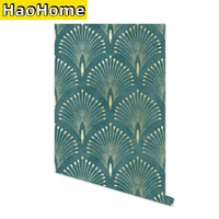 dark green geometric self adhesive wallpaper modern nordic solid color peel and stick wall paper removable contact paper