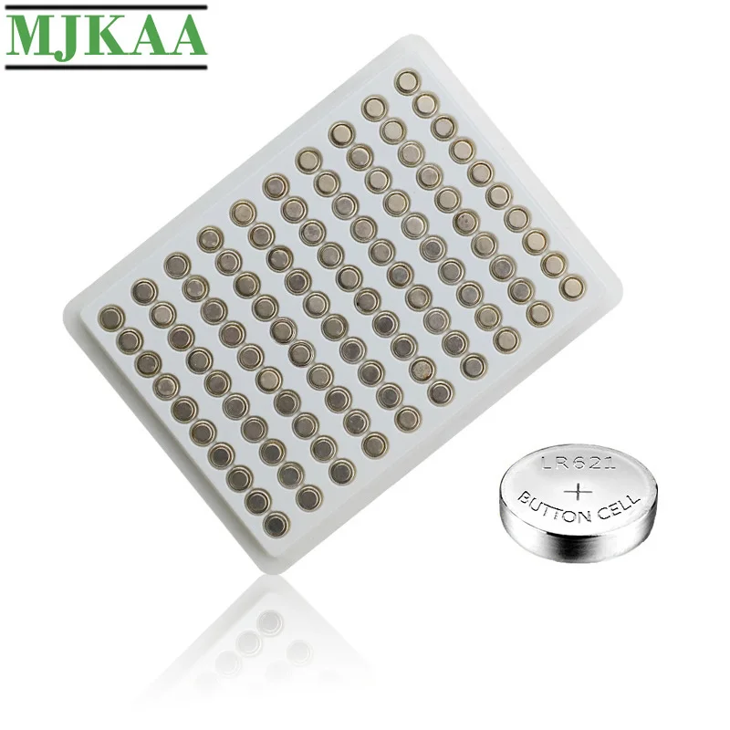 400 шт. щелочные кнопочные батарейки AG1 1 55 В 364 SR621SW LR621 621 LR60 CX60 для часов и игрушек |