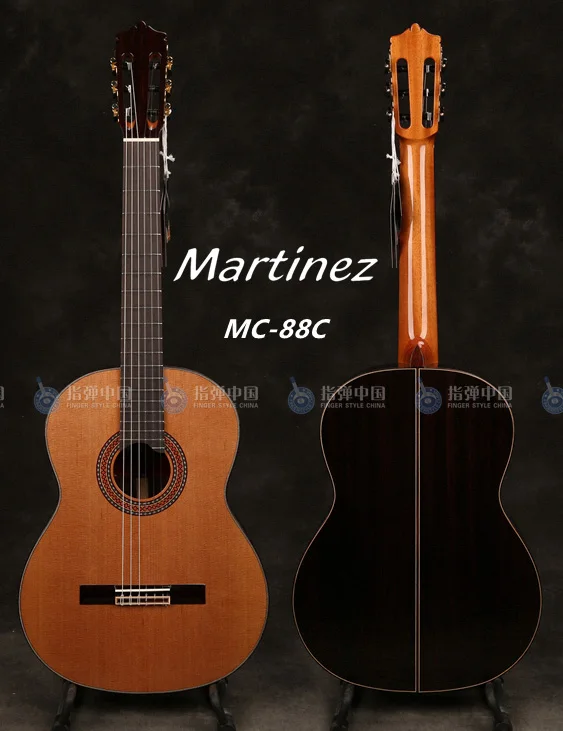 MC-88C Martinez MC-88 Классическая гитара из цельного дерева, martinez Классическая гитара s - Цвет: MC-88C