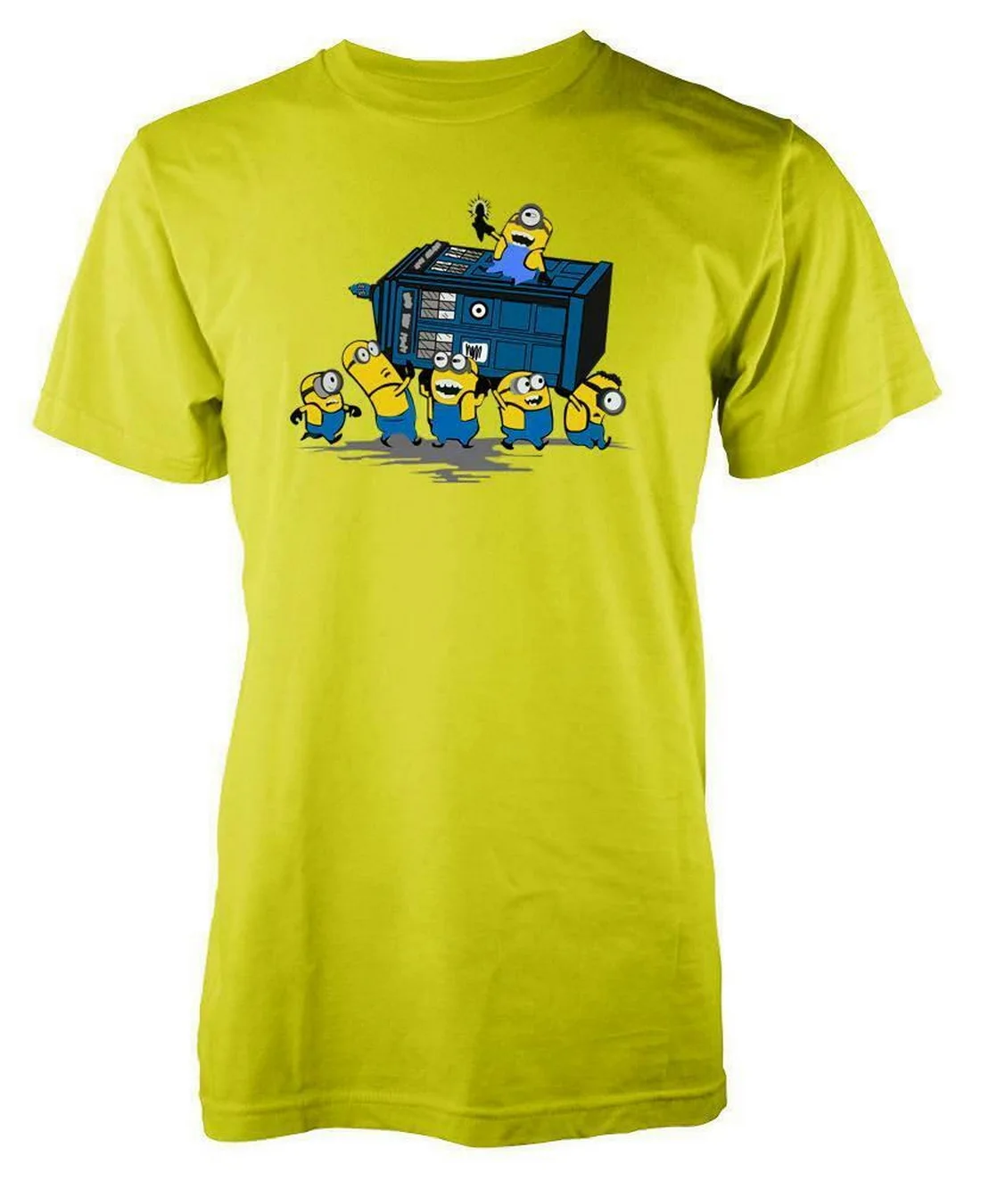 

Dr Who Tardis Despicable Timelords Mashup Adult Tops Tee T Shirt T-Shirt Fashion Cool