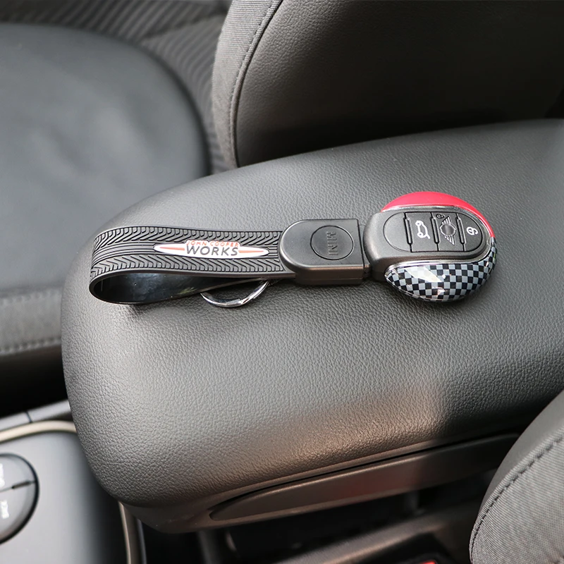 Автомобильный спортивный брелок JCW защитный чехол для пульта дистанционного
