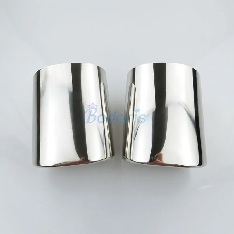 Глушитель выхлопной трубы из нержавеющей стали #304 наконечник глушителя Стайлинг