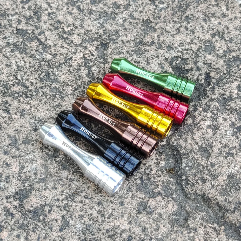 Алюминиевая одна летучая мышь трубка для курения трав 40 мм металлическая сигарет