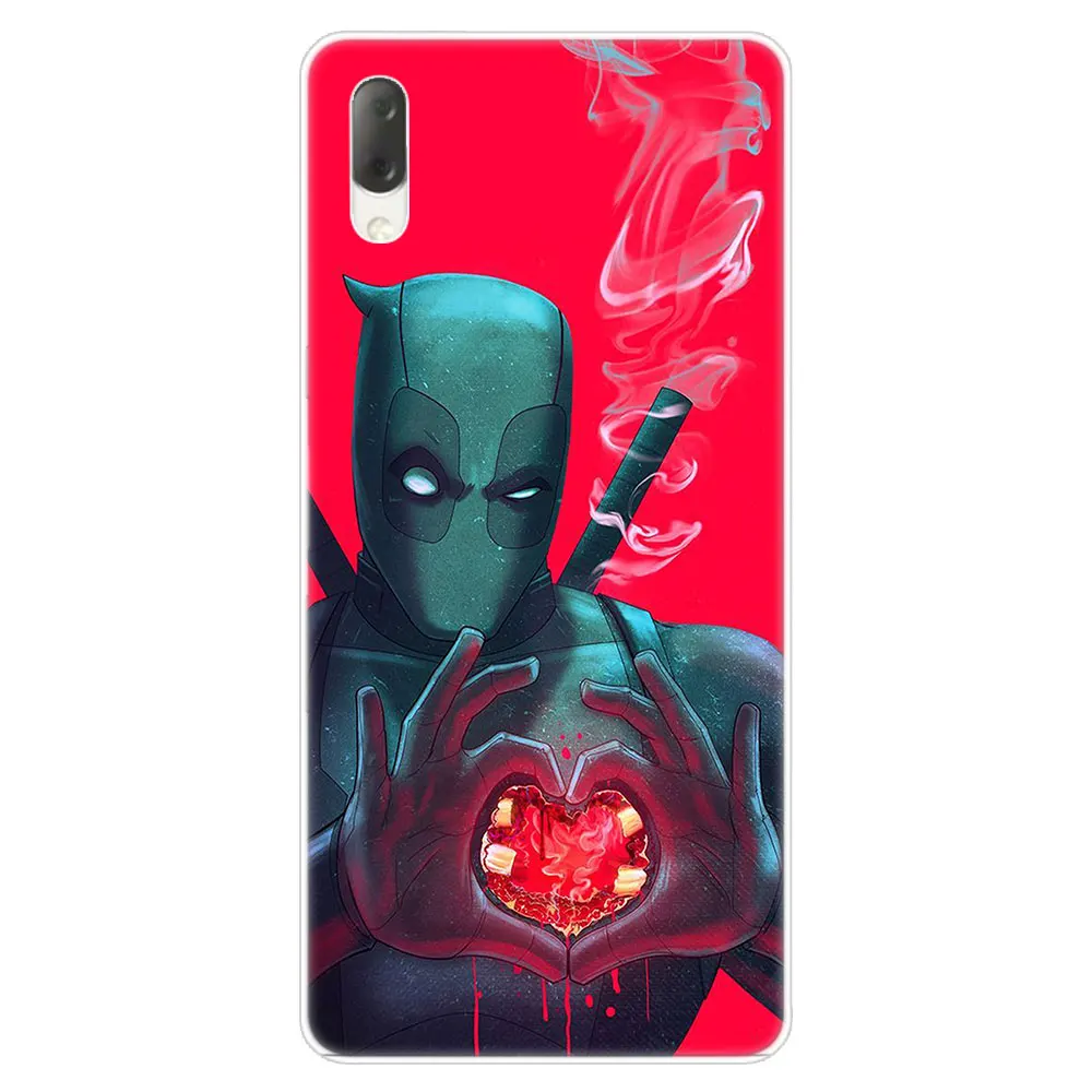 010 Дэдпул из Вселенной Марвел жесткий чехол для Sony Xperia L1 L2 L3 X XA XA1 XA2 XA3 ультра 10 плюс E5 XZ XZ1 XZ2 компактный XZ3 XZ5 2 20 крышка - Цвет: 010