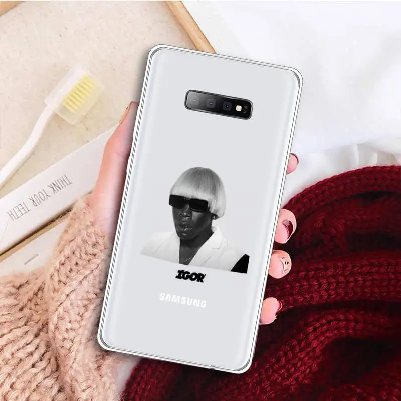 

Tyler Creator golf singer Phone Case Transparent For Samsung Galaxy A 71 21s S note 8 9 10 plus 20 ultra