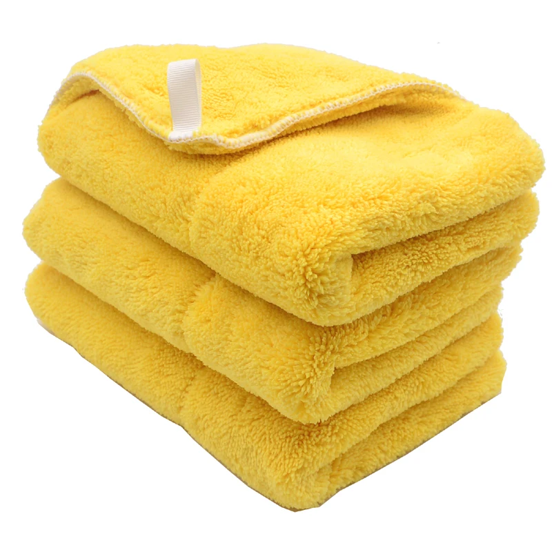 3 шт. плюшевые полотенца из микрофибры 40 х30 см г/м2|detailing towel|microfiber car cleaningsuper thick plush