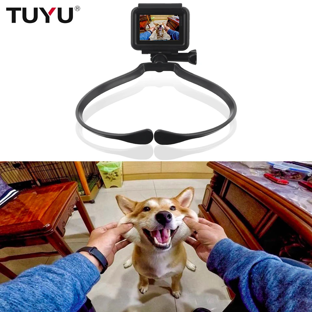 TUYU GoPro оголовье шеи фиксированный шнур ремень для hero8 7 6 5 4 YI 4K SJCAM eken H9 экшн