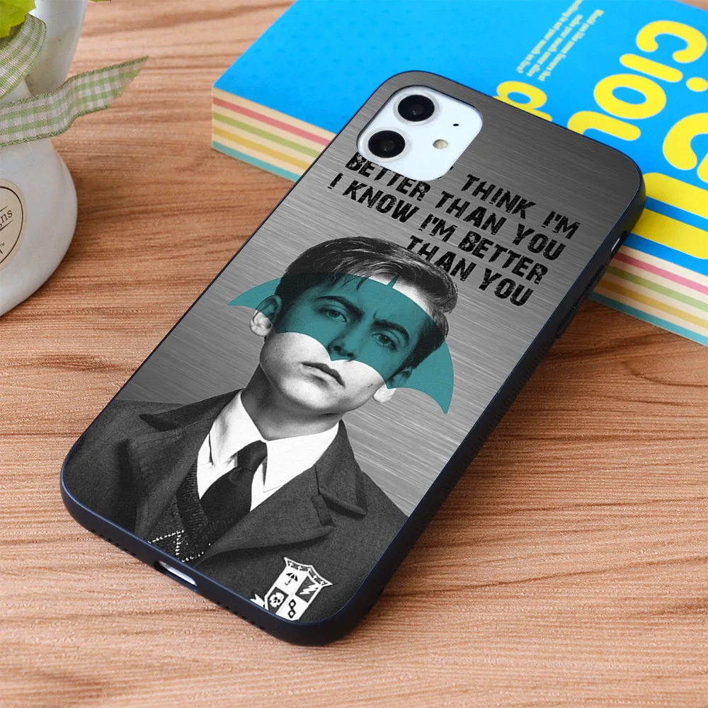 

For iPhone Umbrella Academy - I don't think I'm better than you, I know I'm better than you Soft TPU border Apple iPhone Case