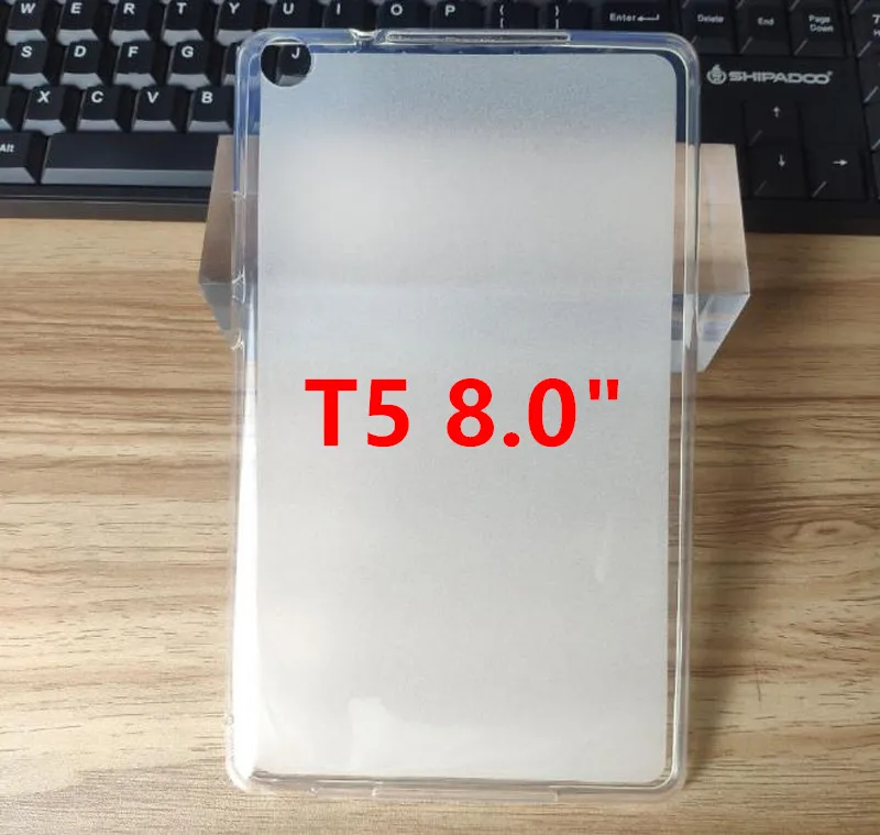 T5 8.0 White Мягкий силиконовый чехол из ТПУ для huawei MediaPad T3 8," T3 10 9,6 дюймов Чехол для huawei MediaPad T5 10 чехол M5 Lite 8,0 дюймов - Цвет: T5 8.0 White