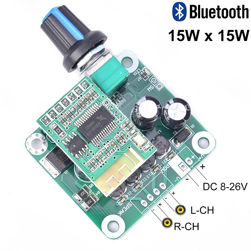 TPA3110 Bluetooth 4 2 цифровой стерео аудио усилитель мощности плата модуль 2x15 Вт Выходная