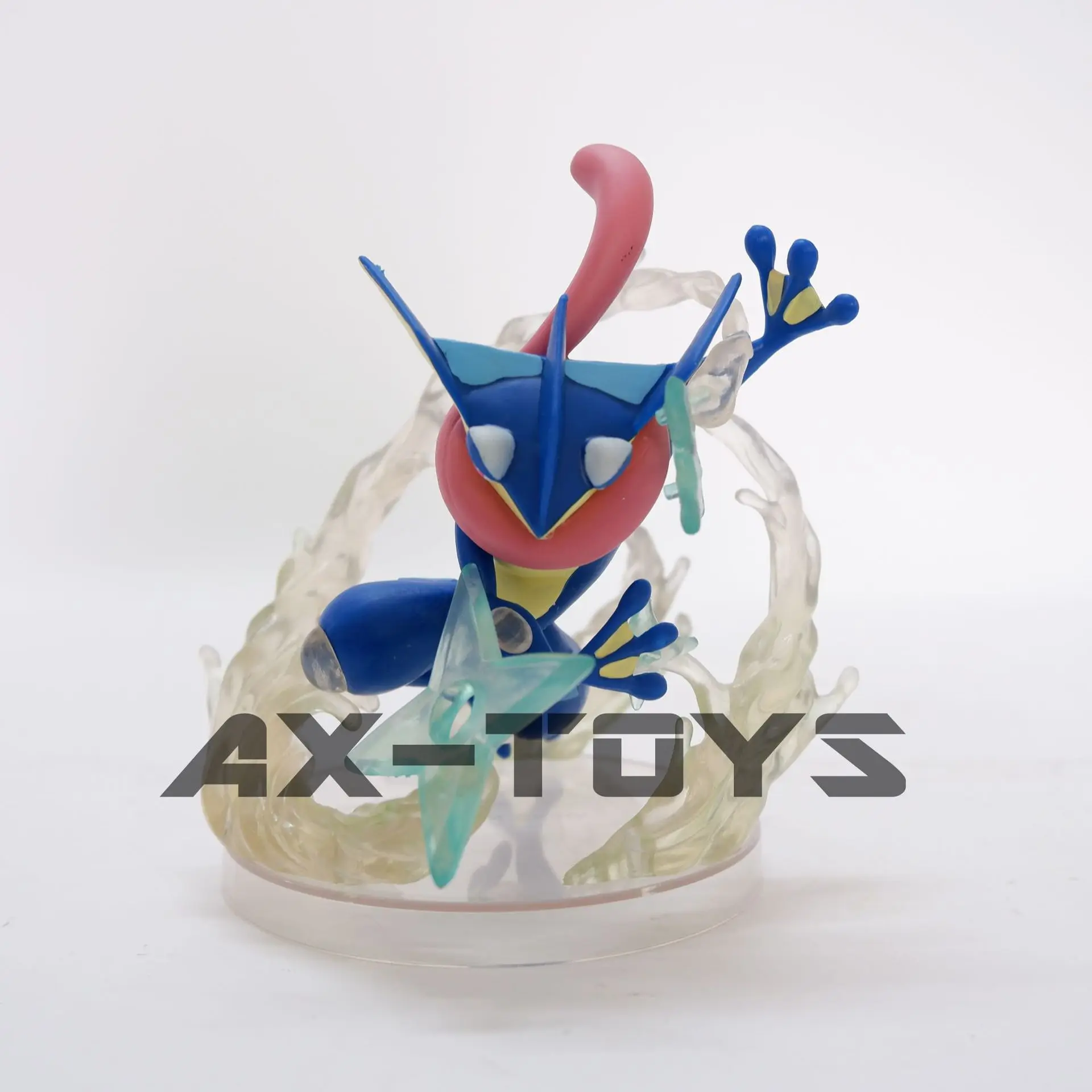 

Domey, Pokemon, Toy Koga Ninja Frog Model Flame цыплёнок, для украшения, маленький огонь фигура дракона, изысканный Рождественский подарок в коробке
