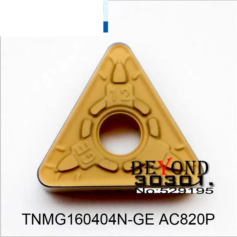 Оригинальный TNMG160404N-GE AC820P TNMG160404 TNMG 160404 карбидные вставки токарный инструмент