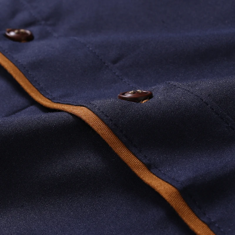 

mens striped shirt with stand collar 2020 new fashion military mens shirts long sleeve plus size shirt men