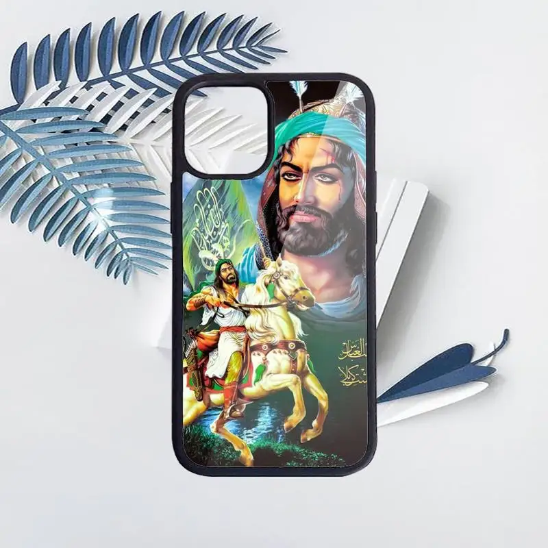 

Islam Shia Imam Ali Iraq Arabic Phone Cases PC for iPhone 11 12 pro XS MAX 8 7 6 6S Plus X 5S SE 2020 XR Luxury brand shell