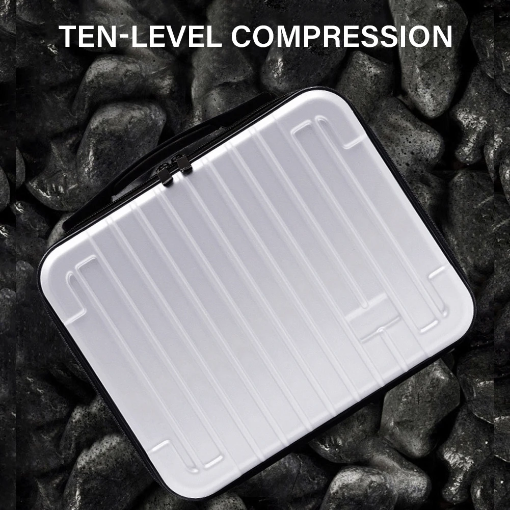 

Storage Box ABS Outdoor Game With Handle Protective Carrying Case Anti Shock Travel Large Capacity Portable For Switch