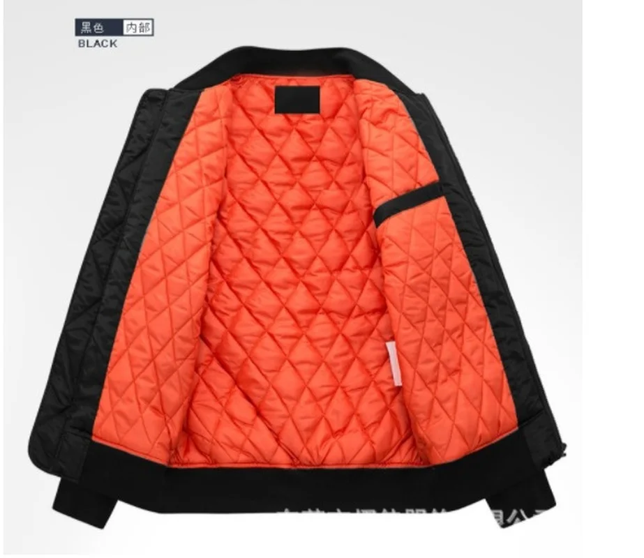 

2021 NEW Mens Warm Dodge Fly Pilot jacket Car Logo Print Sweatshirt Hip Hop Male Clothing jacket