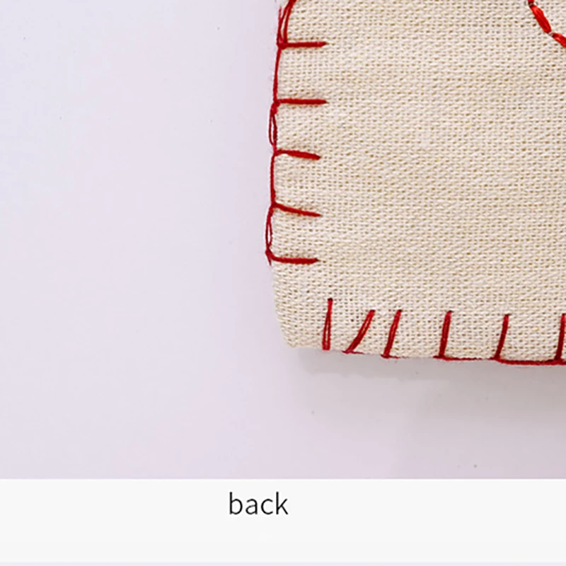 Льняная салфетка с рисунком рождественского элемента столовый коврик