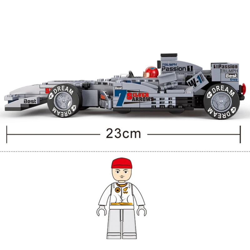 

New Speed Champions Racing F1 Formula 1 Super Car Vehicle Building Blocks Set Racers Bricks Classic Model Kids Toys Xmas Gifts