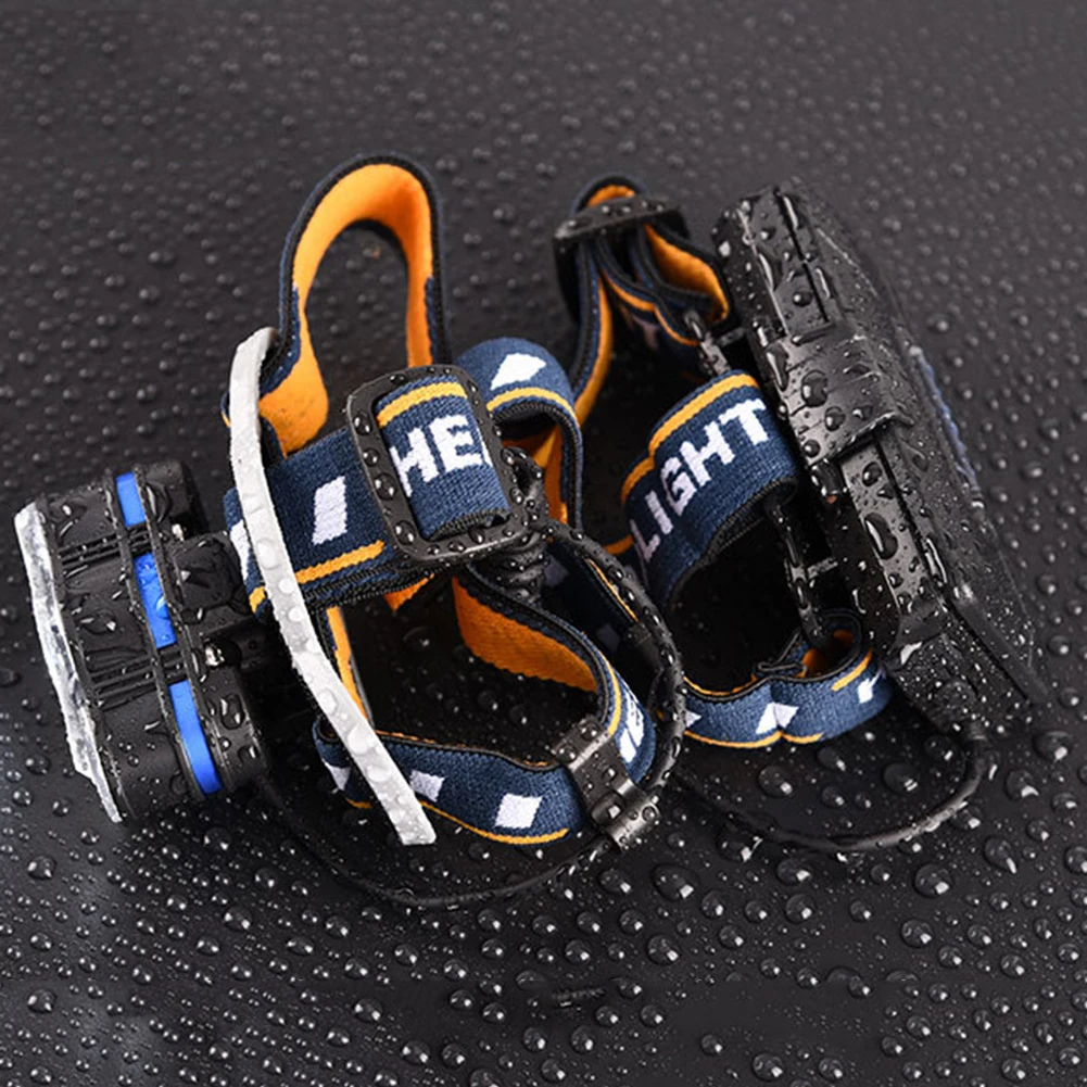 

USB Rechargeable Flashlight Lighting Outdoor Security Torch Head Lamp Night for Outdoor Cycle Biking Entertainment