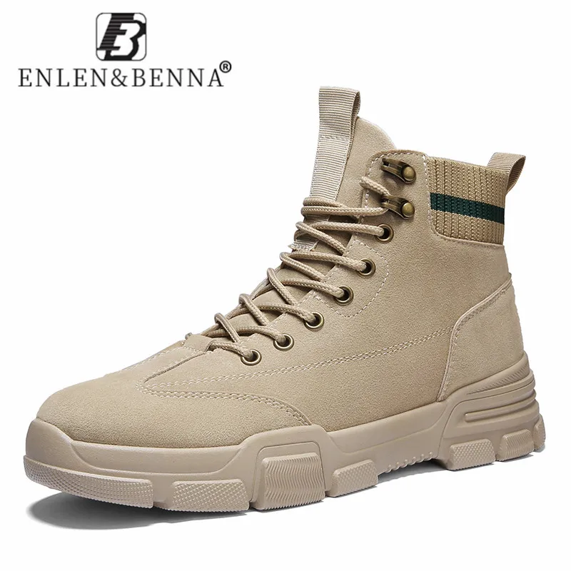 

Мужские кожаные ботинки, черные водонепроницаемые военные ботинки на шнуровке, легкая Повседневная нескользящая обувь для осени и зимы, 2021