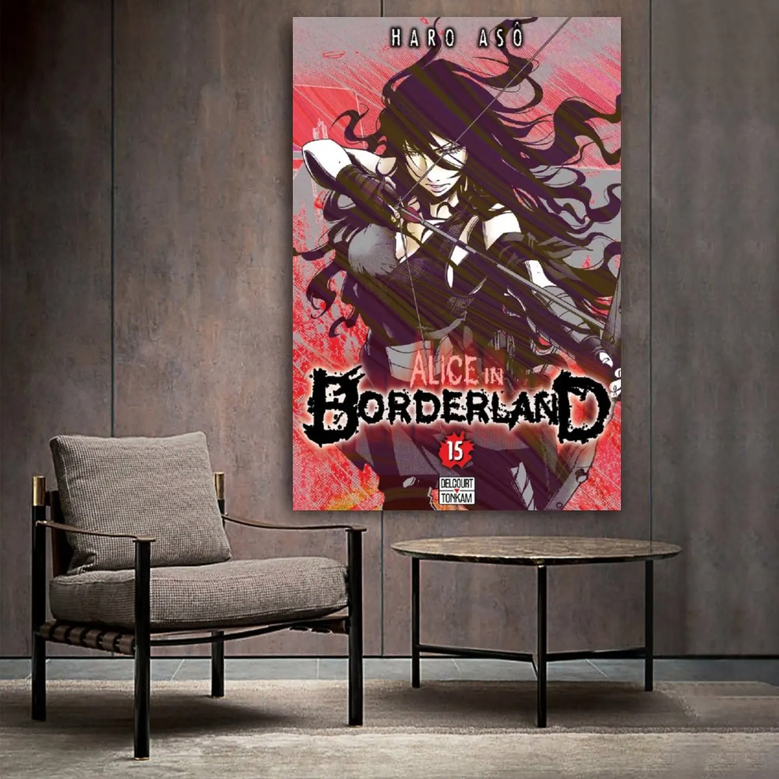 

Saori Alice Borderland Poster Canvas Poster Bedroom Decor Sports Landscape Office Room Decor Gift