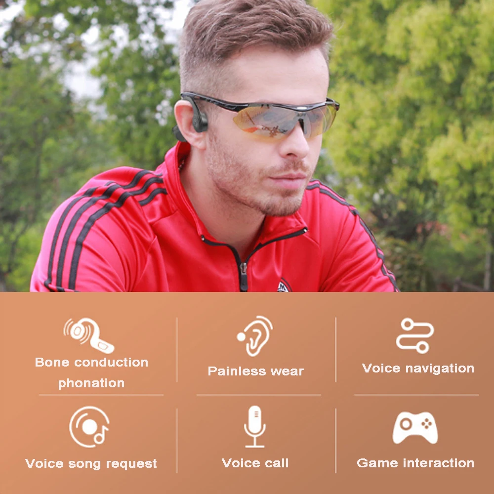 Bluetooth-гарнитура Z8 Pro с костной проводимостью беспроводная уличная спортивная