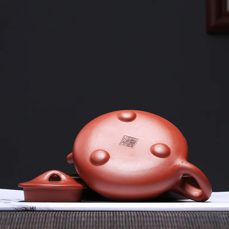 

Authentic Yixing, Purple Clay Teapot, Zisha, Handmade, Tea Set, Tea Drinking, Huanglongshan Mud, Dahongpao, Fish And Stone Scoop