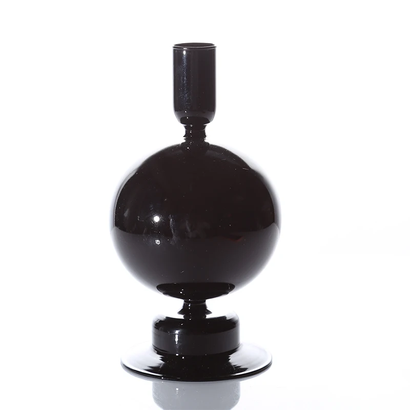 

Flower Vase For Modern Home Decor Glass Vase Rustic Tabletop Terrarium Table Ornaments Dried Flower Vase Nordic Wedding Office