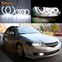 for honda accord euro cl7 cl8 cl9 cm2 2003 2004 2005 2006 2007 2008 super bright smd led angel eyes halo rings kit day light