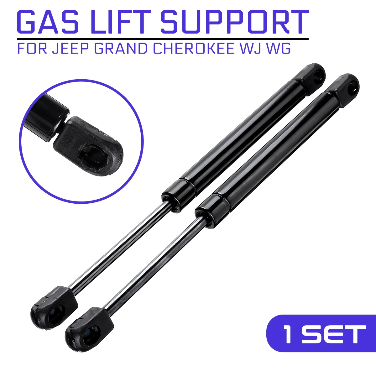 

2pcs Car Front Engine Hood Lift Supports Props Rod Arm Gas Springs Shocks Strut Bars 55136764AA For Jeep Grand Cherokee WJ WG