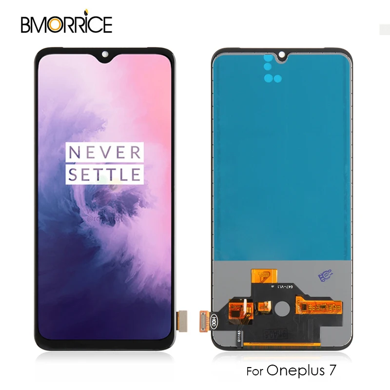 

TFT / AMOLED для OnePlus 7, ЖК-дисплей, сенсорный экран, дигитайзер, панель, стекло в сборе для One Plus 7, 1 +, 7, запасные части для ЖК-дисплея