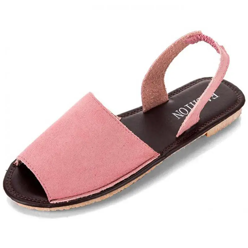 Женские туфли на плоской подошве удобные из искусственной кожи с ремешком