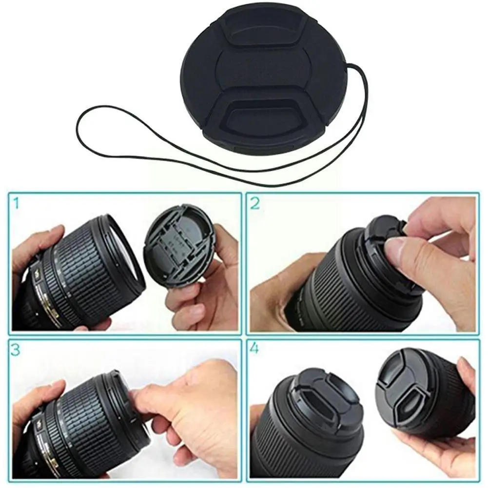 

62mm 67mm Lens Cap Cover For Pentax Tamron Fuji Dslr F8l9