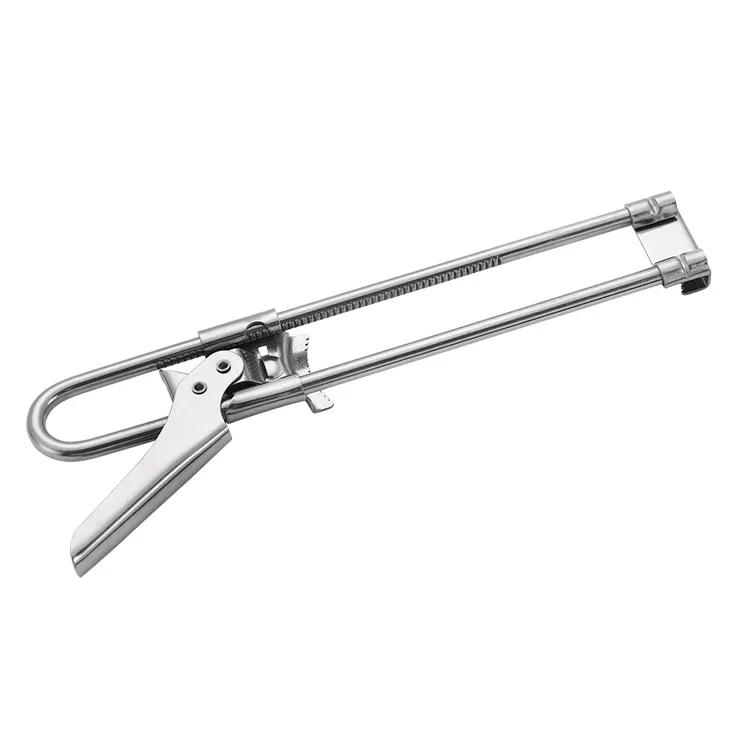 Профессиональный Портативный Регулируемый Ручной консервный нож из нержавеющей