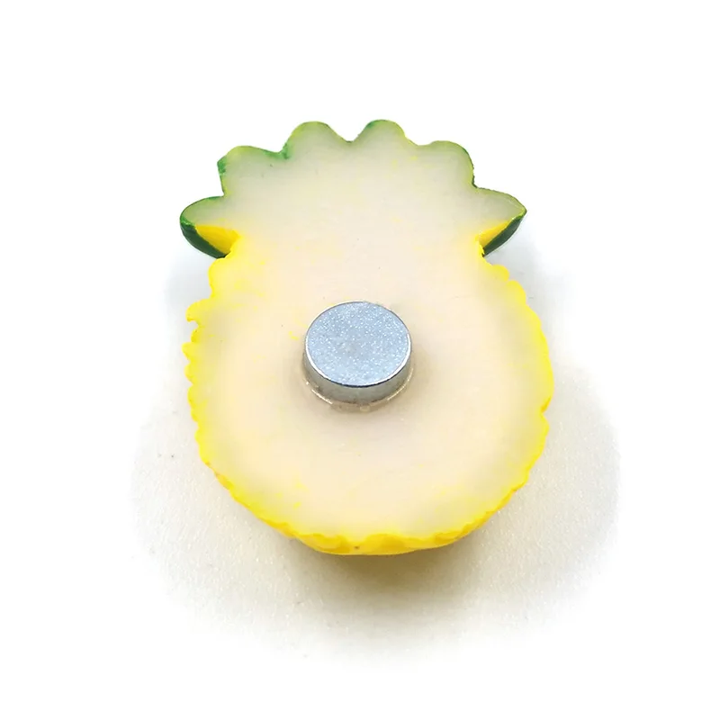 10 шт. магниты на холодильник с ананасом мультяшная модель наклейки доску