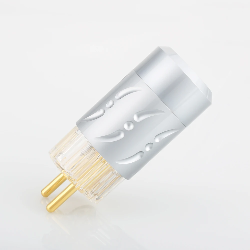 Виборг VE512G/VF512G вилка европейского стандарта из чистой меди|Коннекторы и разъёмы|