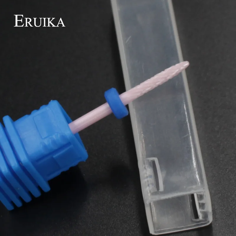 Керамическая фреза для ногтей ERUIKA розового цвета Инструменты полировки