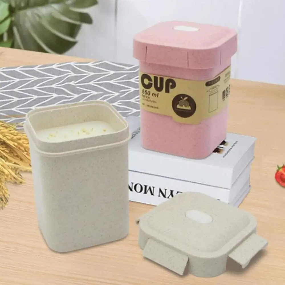 550 мл зернистая Пшеничная солома микроволновый завтрак каша герметичная чашка