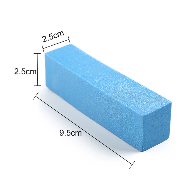 ROSALIND Nail Files For Manicure Buffer Pulishing Tools Semi Permanent Sponge Buffering Sanding Block Gel Art | Красота и здоровье