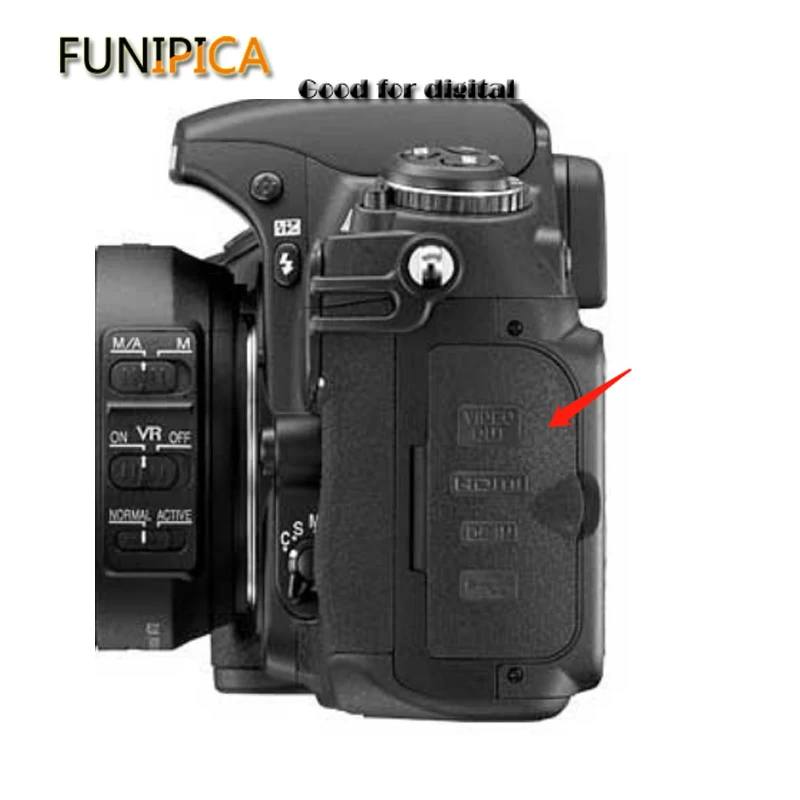 Резиновая крышка для камеры NIKON D300 запасные части USB/ DC IN/VIDEO OUT | Электроника