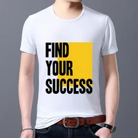 t shirt mens fashion white top with letter print summer trend hot selling classic commuter all match mens thin top