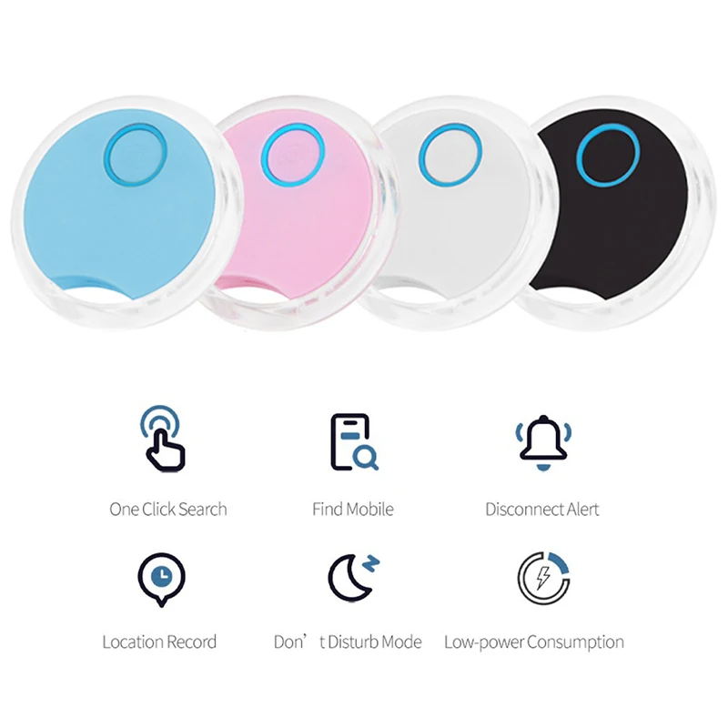 

Anti-Lost Mini Pet Dog Smart Tracker Bluetooth 4.0 GPS Alarm Locator Keychain