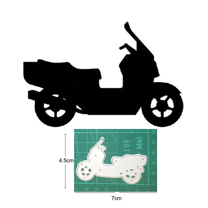 

2021 New metal cutting dies cut die mold Motorcycle Scrapbook paper craft knife mould blade punch stencils dies Cutting dies