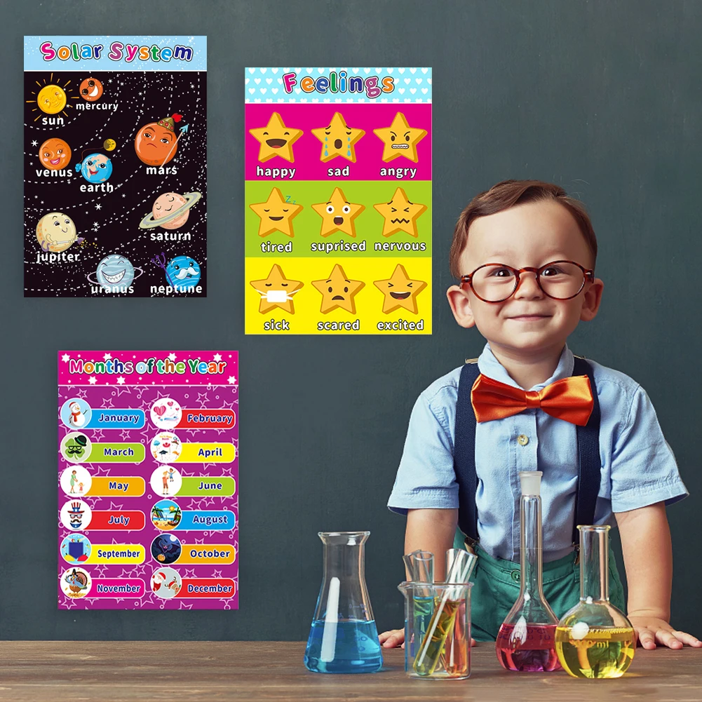 

14Sheets /Pack Childrens Wall Chart Educational Maths Educational Addition Tables Sums Numeracy Multiplication Poster