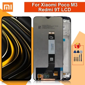 6.53" For Xiaomi POCO M3 Redmi 9T LCD Display Touch Screen Digitizer
For M2010J19CG M2010J19CI LCD Display Replacement Parts