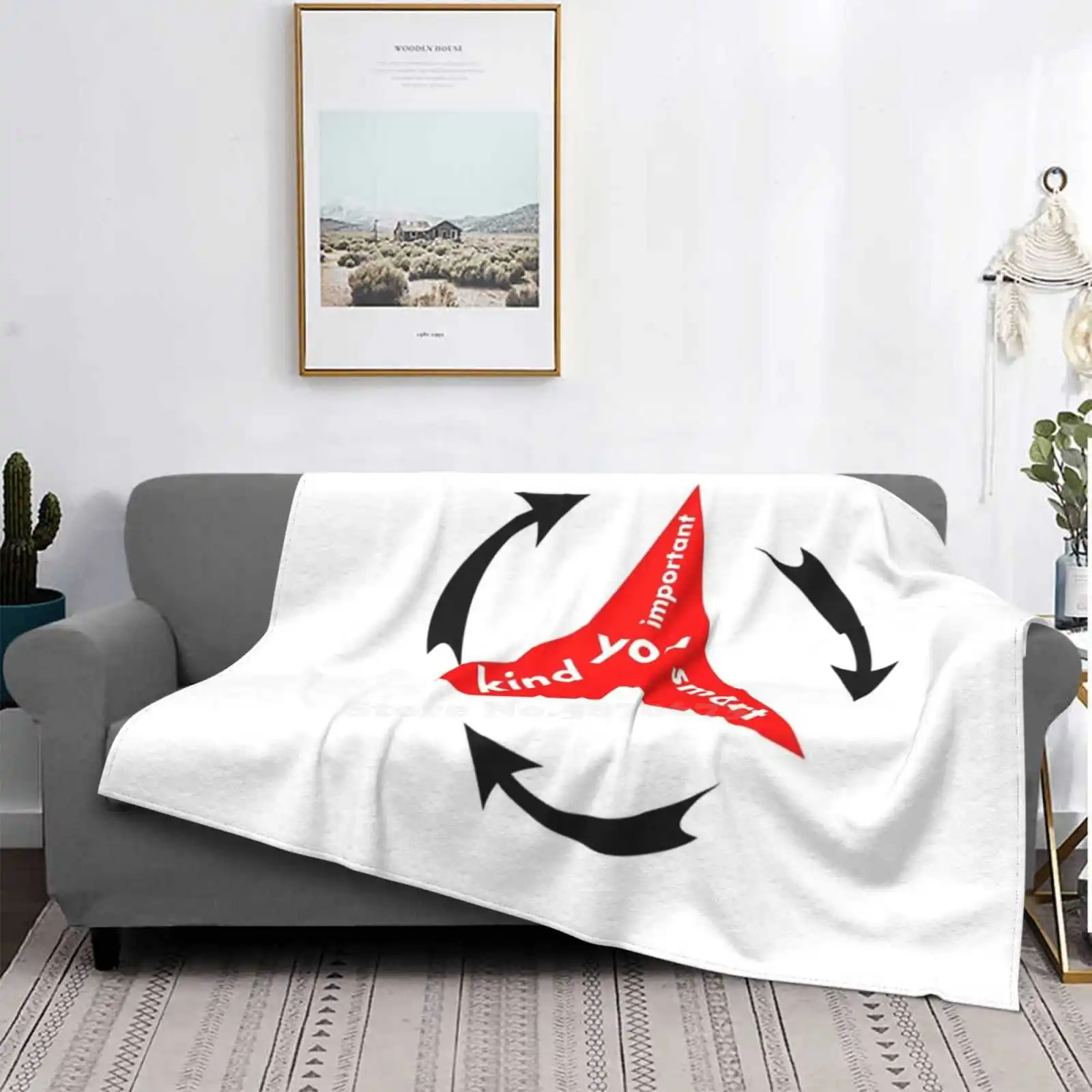 

You Is Kind Smart Important Low Price New Print Novelty Fashion Soft Blanket You Is Kind Smart Important Help Kind Smart