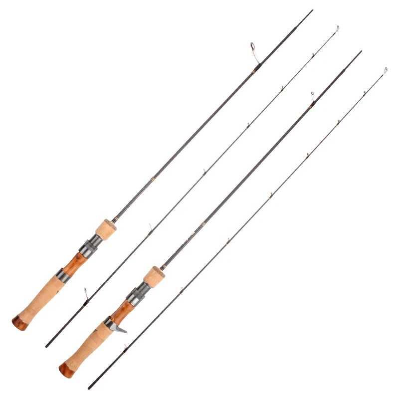 KAWA New Fishing Rod Super Light Super Soft Rod 1.5m 2 Sections Portable For Fishing Spinning and Casting Classical Rod