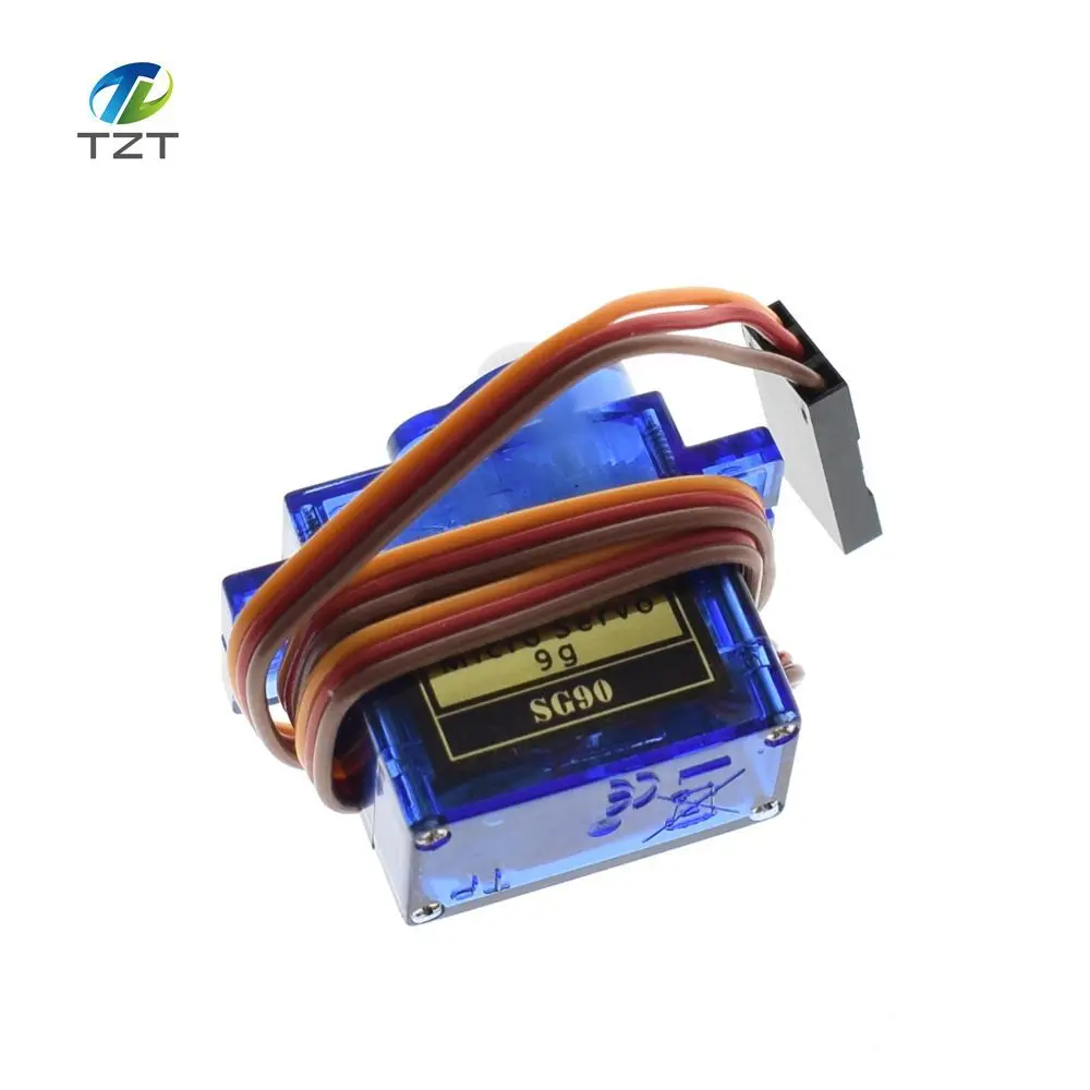 TZT официальная умная электроника Rc Мини Микро 9g 1,6 кг сервопривод SG90 Для RC 250 450 Вертолет самолет автомобиль лодка для Arduino DIY