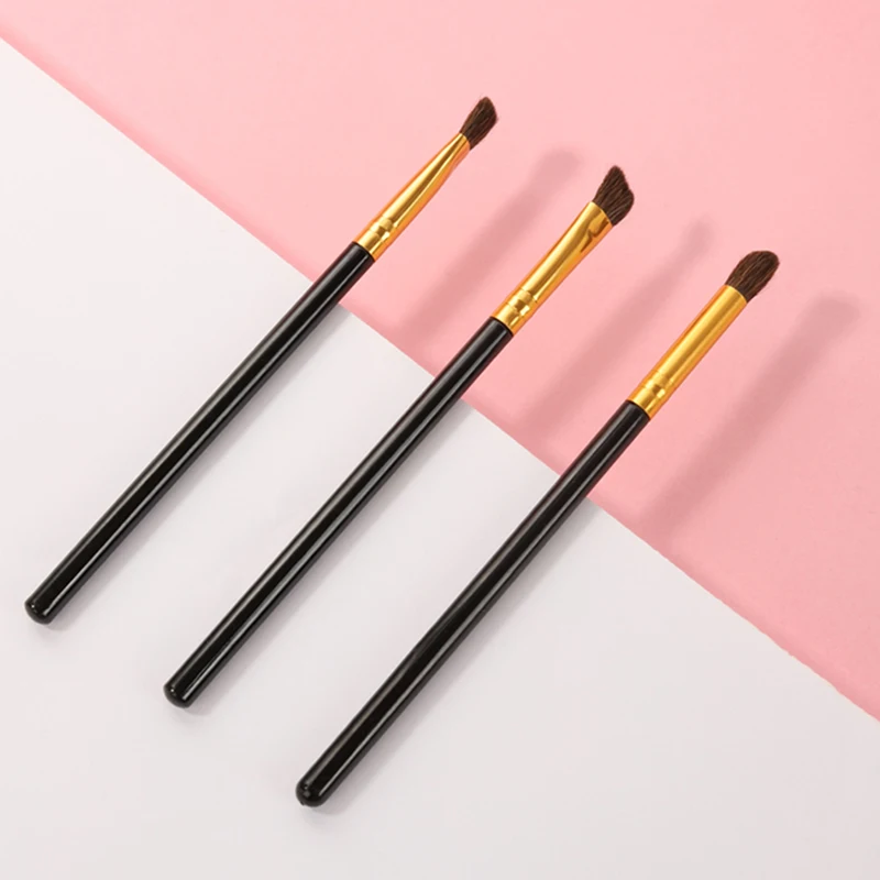 Кисти для макияжа набор тональной основы пудры румян теней век ресниц брови